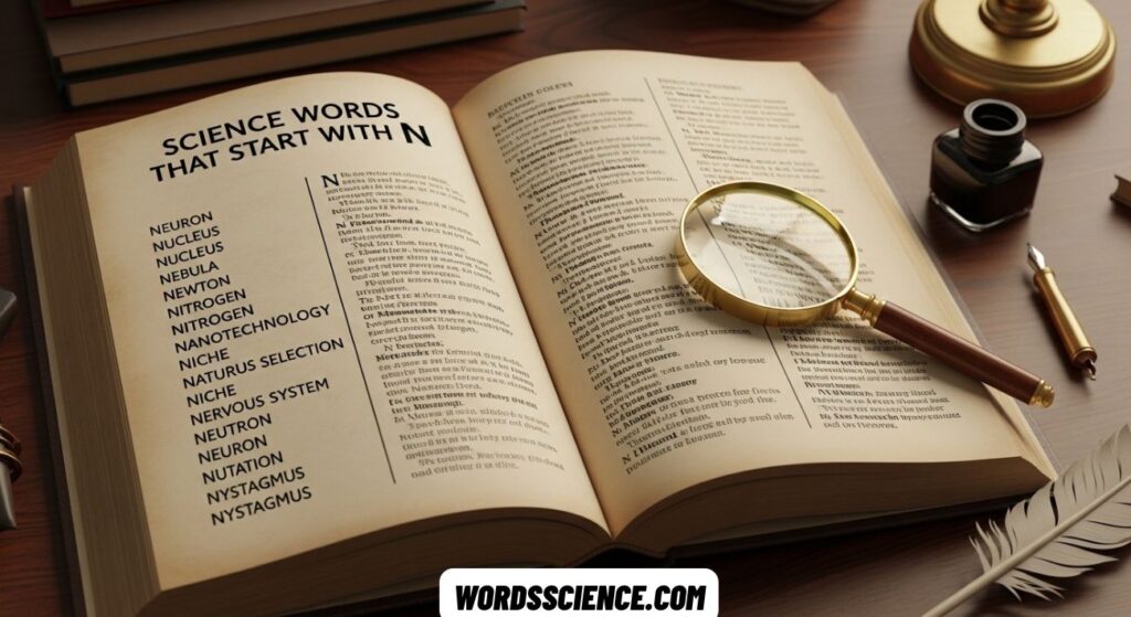 Science Words That Start With N