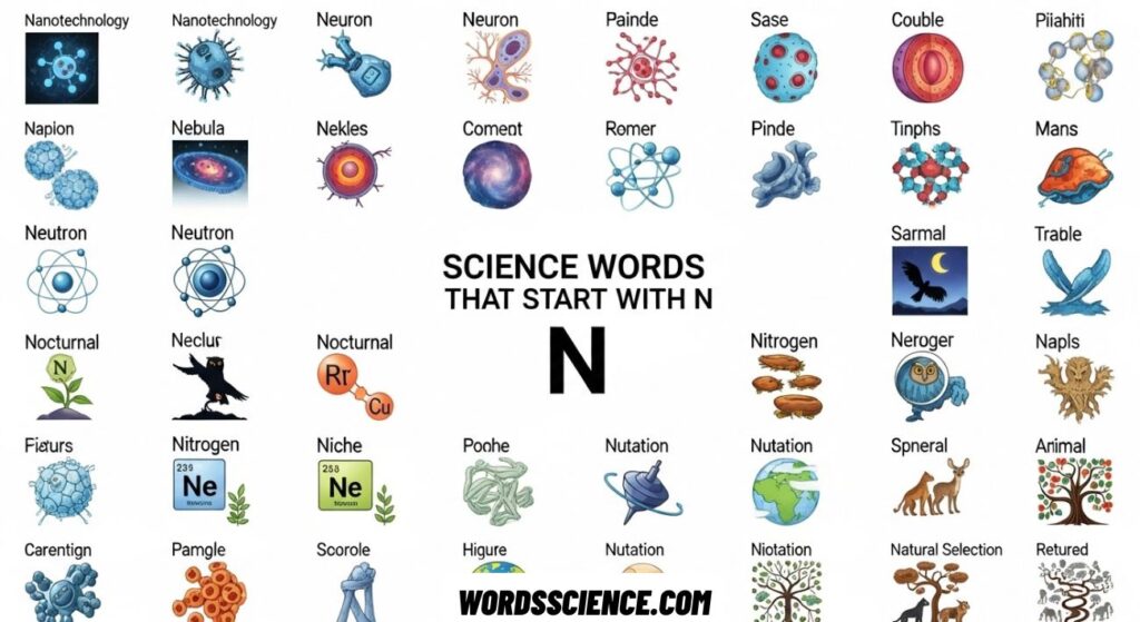 Science Words That Start With N