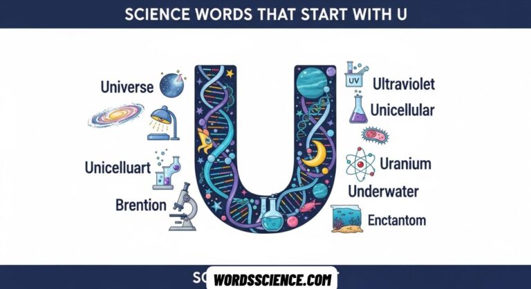 Science Words That Start With U