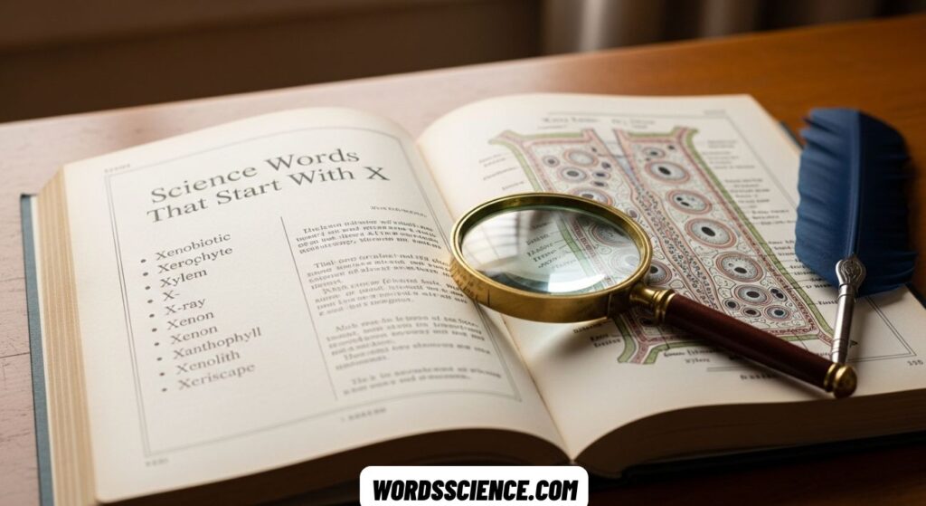 Science Words That Start With X