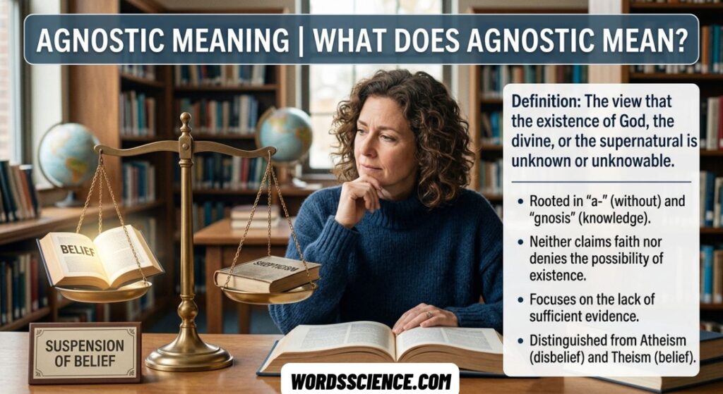 Agnostic Meaning