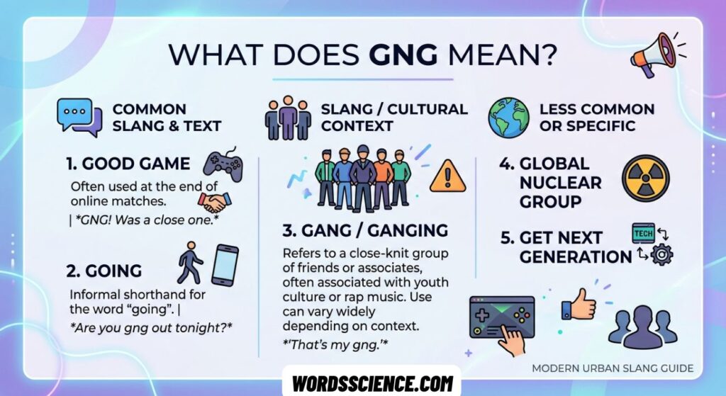 GNG Meaning